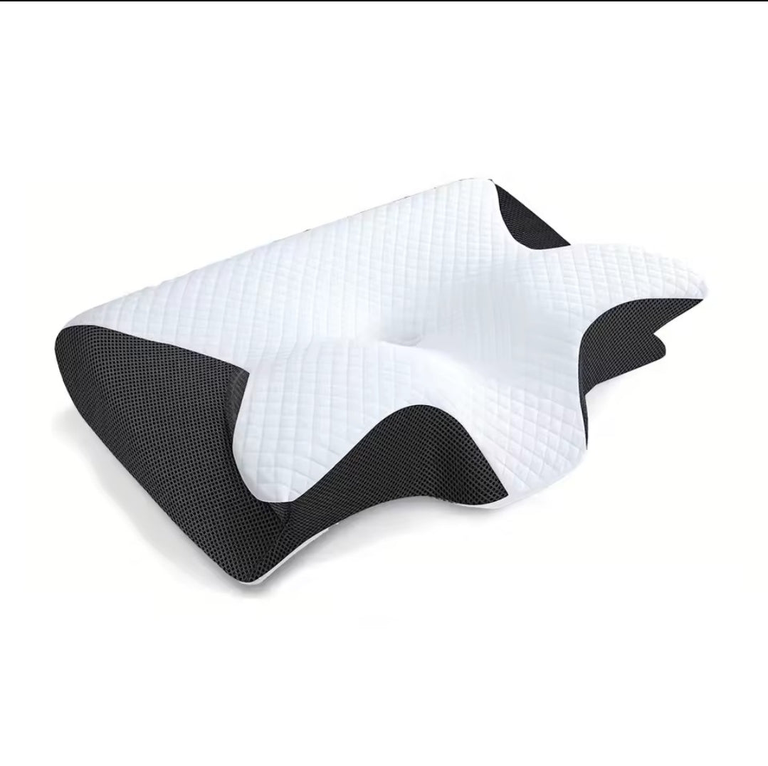 ErgoRest™ Adjustable Memory Foam Neck Pillow
2-in-1 Orthopaedic Contour Design for Better Sleep & Neck Support