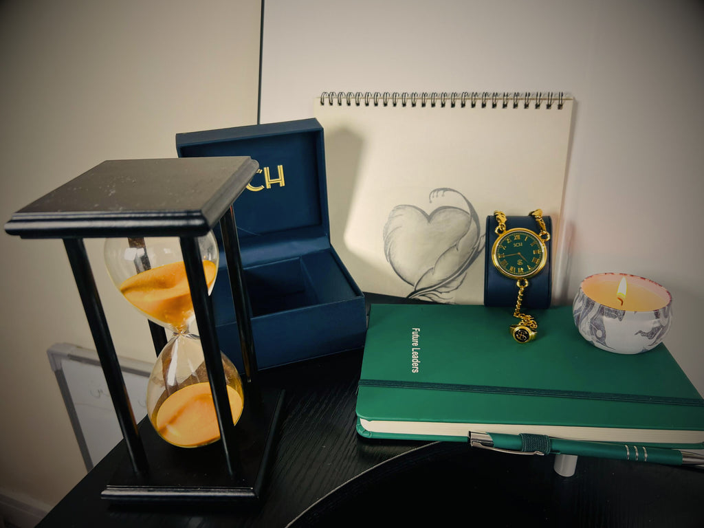 SCH Emerald Gold — Swiss Quartz Luxury Timepiece