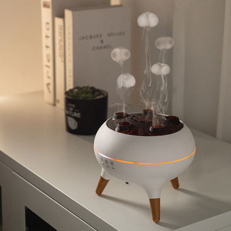 Smart Essential Oil Diffuser | Jellyfish Design With Remote Control
Transform Your Space with Ultrasonic Aromatherapy