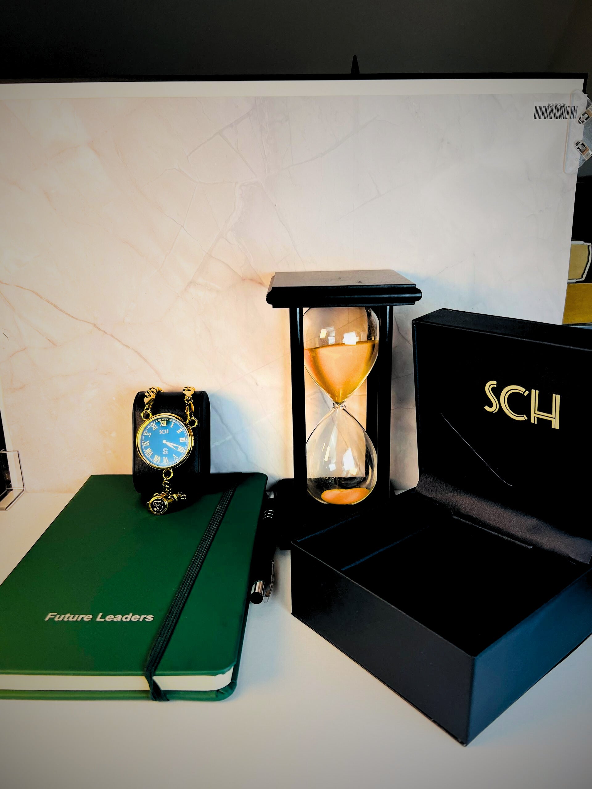 SCH Emerald Gold — Swiss Quartz Luxury Timepiece